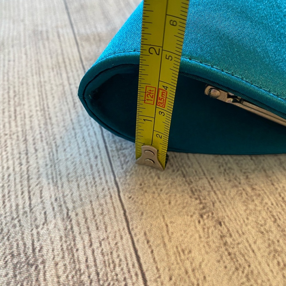 Teal and Bling Evening Bag ๐ - Picture 10 of 11